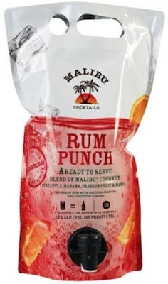 Malibu Ready To Drink Cocktails Rum Punch