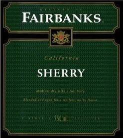 Gallo Fairbanks Sherry