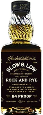 Hochstadter's Slow & Low Rock & Rye Straight Rye Whiskey