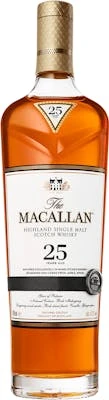 Macallan Sherry Oak Single Malt Scotch Whisky 25 Year Old
