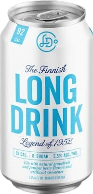 The Long Drink Company The Finnish Long Drink Gin Cocktail Zero Sugar