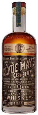 Clyde May's Cask Strength Alabama Style Whiskey 9 Year Old