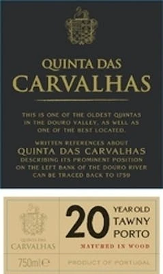 Quinta Das Carvalhas Tawny Port 20 Year Old
