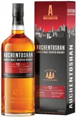 Auchentoshan Single Malt Scotch Whisky 12 Year Old