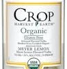 Crop Harvest Earth Organic Meyer Lemon Vodka