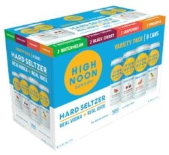 High Noon Spirits Sun Sips Hard Seltzer Tropical Variety Pack