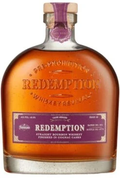 Redemption Cognac Cask Finished Straight Bourbon Whiskey