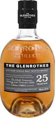 Glenrothes Speyside Single Malt Scotch Whisky 25 Year Old