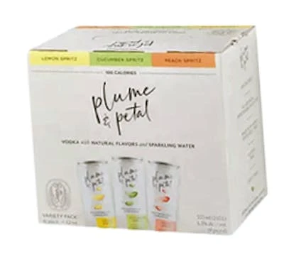 Plume & Petal Assorted Vodka Sparkling Variety Pack 1 Plume & Petal Assorted Vodka Sparkling Variety Pack