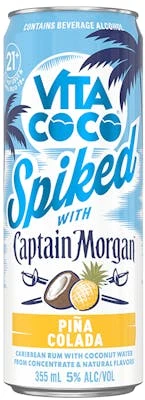 Vita Coco Spiked With Captain Morgan Pina Colada