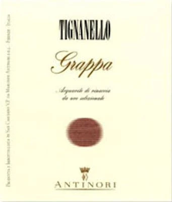 Antinori Tignanello Grappa 1 Antinori Tignanello Grappa