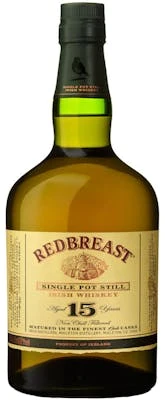 Redbreast Single Pot Still Irish Whiskey 15 Year Old