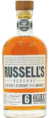 Russell's Reserve Small Batch Kentucky Straight Rye Whiskey 6 Year Old 1 Russell's Reserve Small Batch Kentucky Straight Rye Whiskey 6 Year Old