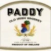 Paddy Old Irish Whiskey