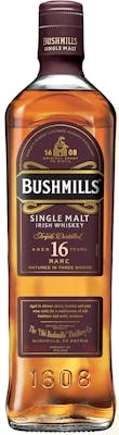 Bushmills Single Malt Irish Whiskey 16 Year Old