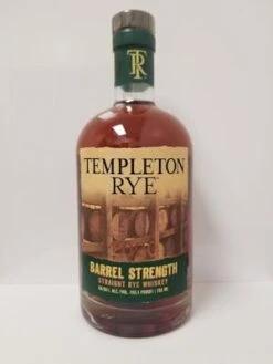 Templeton Rye Barrel Strength Straight Rye Whiskey 2022