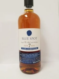 Spot Whiskeys Blue Spot Cask Strength Irish Whiskey 7 Year Old