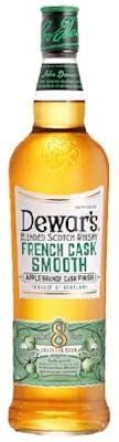 Dewar's Blended Scotch Whiskey French Smooth 8 Year Old
