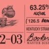 Booker's 2022-03 Kentucky Tea Batch